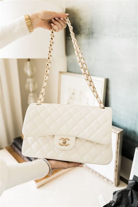 chanel white s bag zipper|chanel pre owned bags.